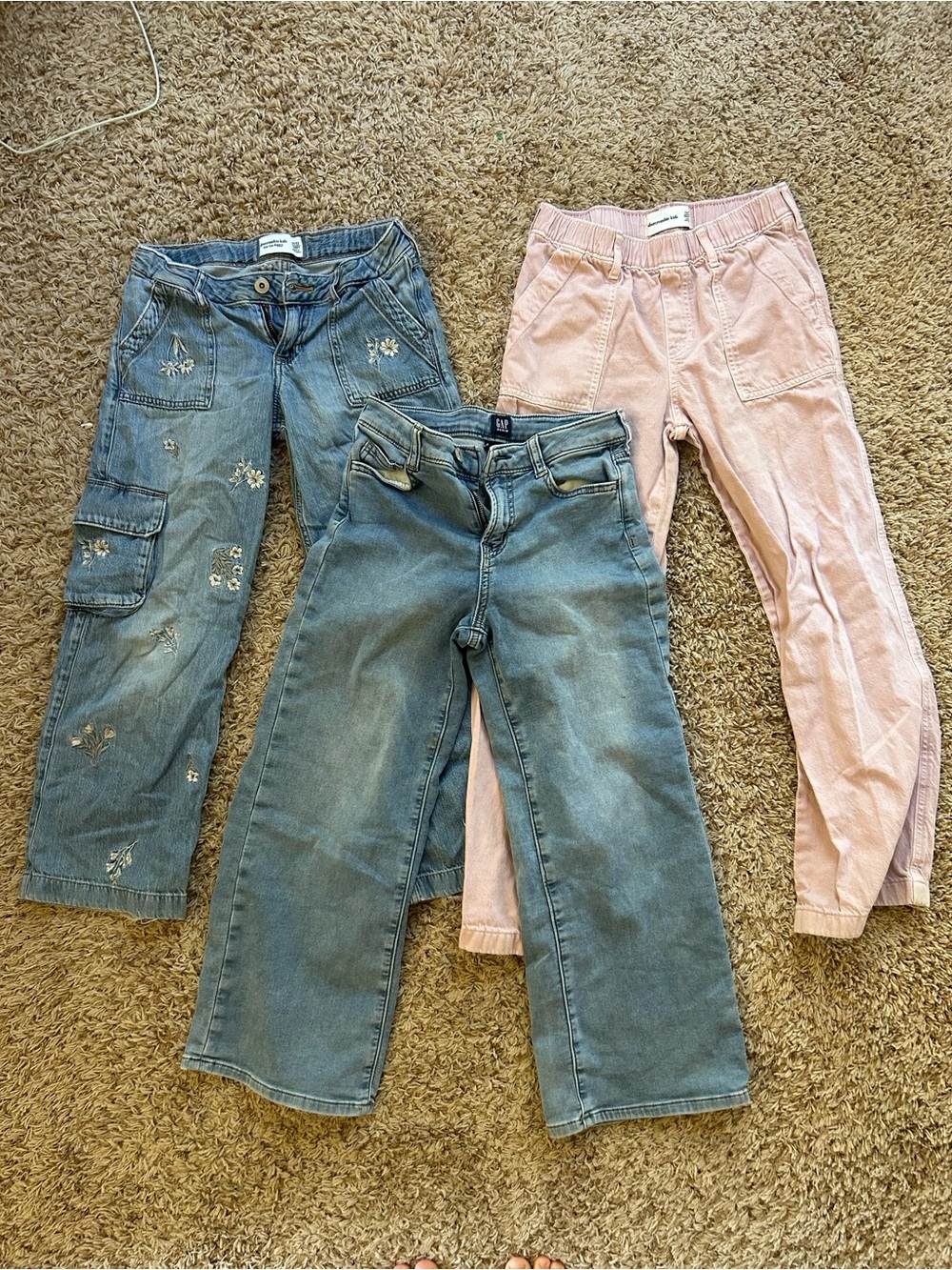 Bundle of Girls' Pants- Gap, Abercrombie